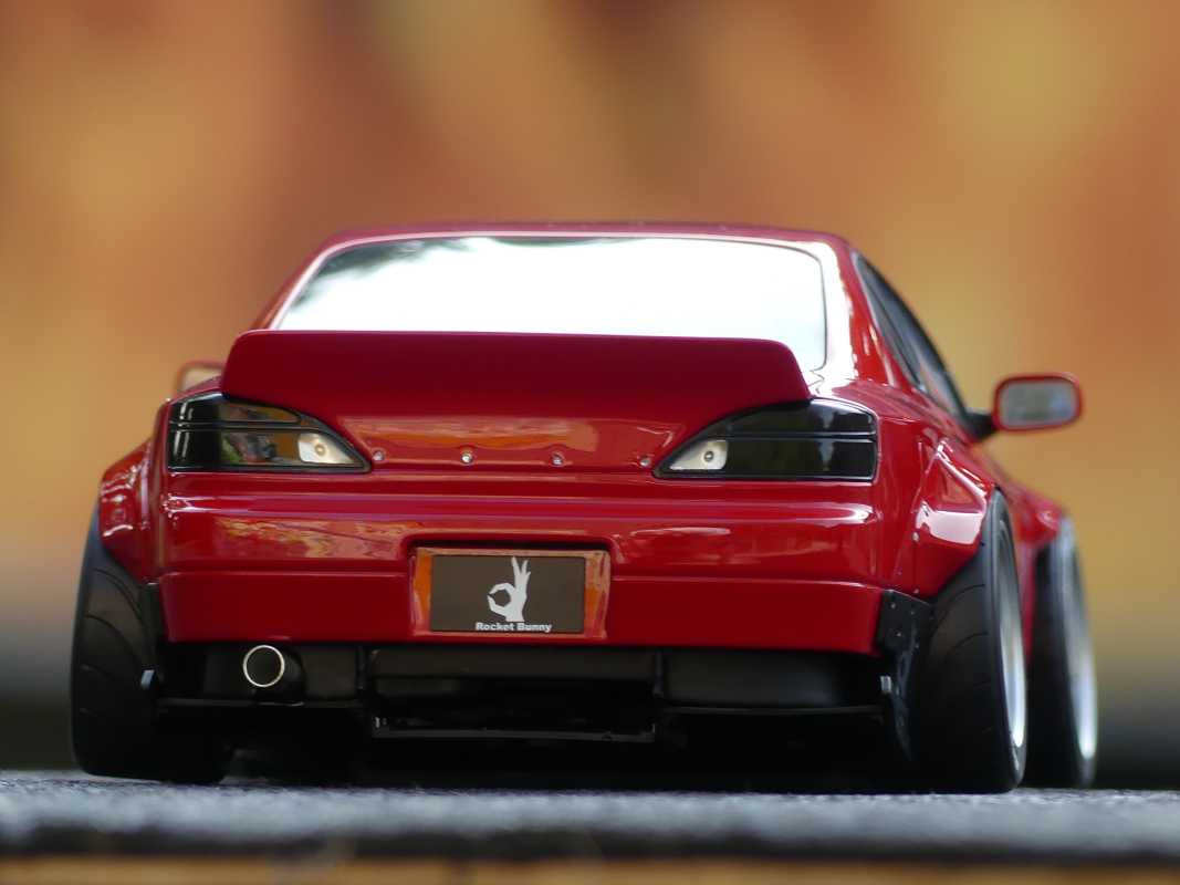 1:18 Nissan Silva S15 RocketBunny Breitbau 2014 Clean Optik + OVP